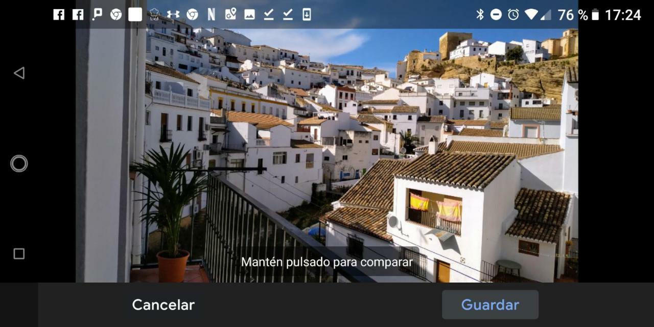Ferienwohnung Apartamento Con Vistas Al Rio Setenil De Las Bodegas Exterior foto