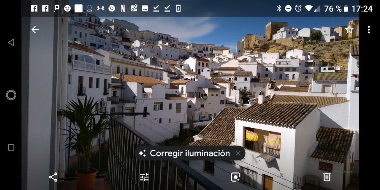 Ferienwohnung Apartamento Con Vistas Al Rio Setenil De Las Bodegas Exterior foto